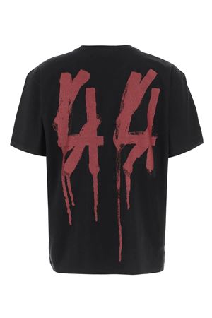 Black cotton T-shirt 44 LABEL GROUP | B0030556FA582P682